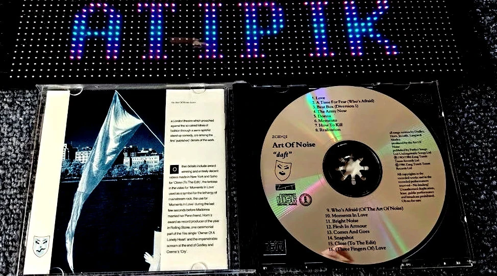 Art Of Noise - Blessed Are The Noisemakers - CD muy Raro Electro Culto 1983🏫 – photo 3